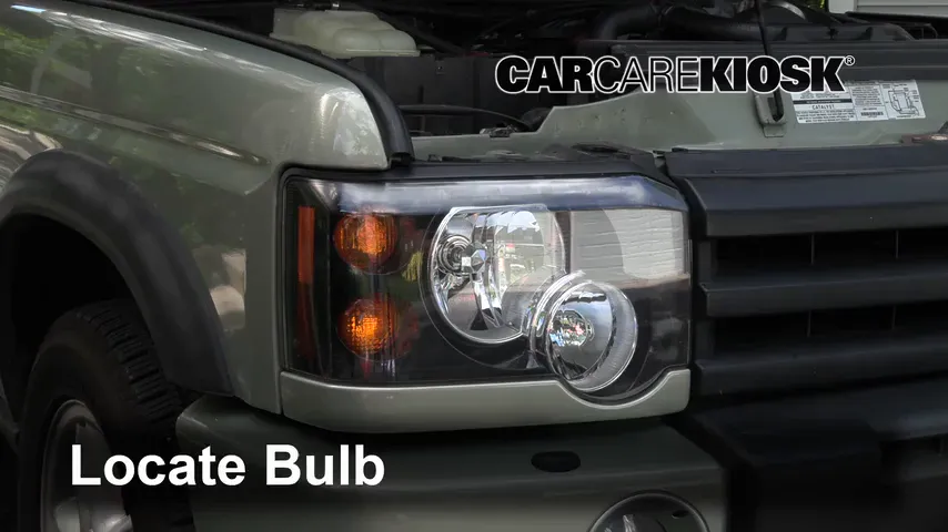 2003 Land Rover Discovery SE 4.6L V8 Éclairage Feu clignotant avant (remplacer l'ampoule)